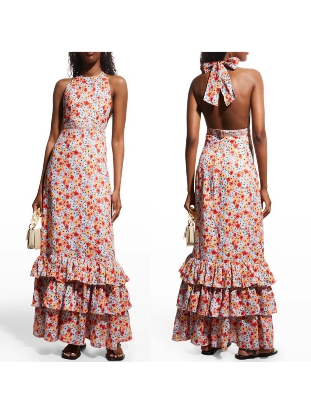 NWT Agua Bendita 100% Linen Dress - perfect for Euro Vacation